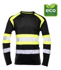 ECO RIVAL SEVEN KINGS KOSZULKA LONGSLEEVE CZARNY/ŻÓŁTY