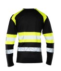 ECO RIVAL SEVEN KINGS KOSZULKA LONGSLEEVE CZARNY/ŻÓŁTY