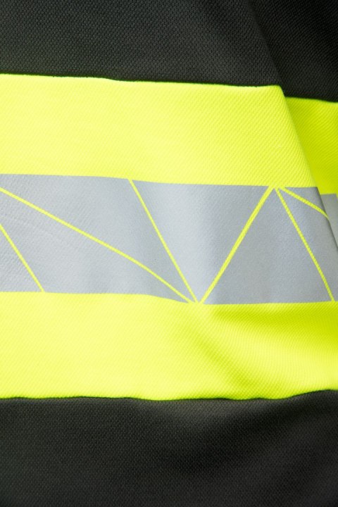 ECO RIVAL SEVEN KINGS KOSZULKA LONGSLEEVE CZARNY/ŻÓŁTY