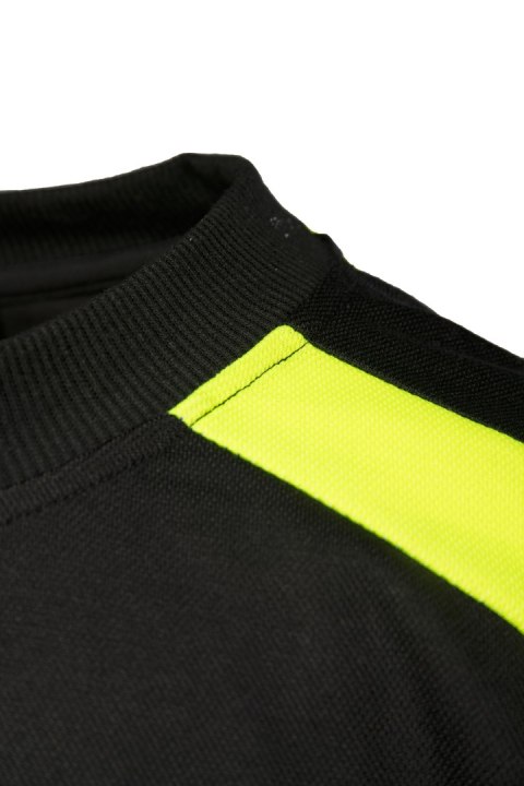 ECO RIVAL SEVEN KINGS KOSZULKA LONGSLEEVE CZARNY/ŻÓŁTY