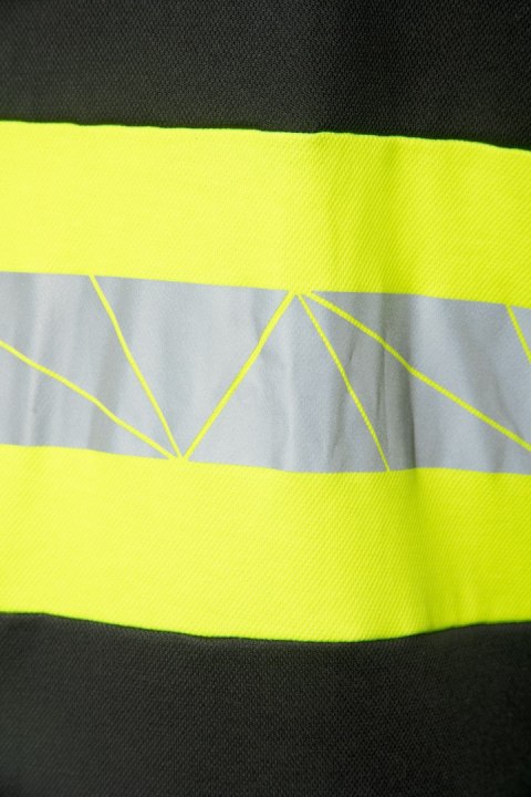 ECO RIVAL SEVEN KINGS KOSZULKA POLO CZARNY/ŻÓŁTY