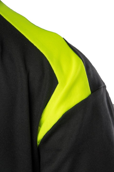 ECO RIVAL SEVEN KINGS KOSZULKA POLO CZARNY/ŻÓŁTY