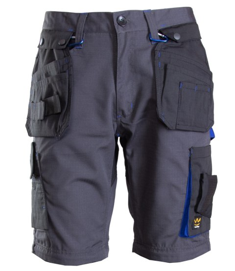 SPODNIE KRÓTKIE TOPAZ STAL - SEVEN KINGS