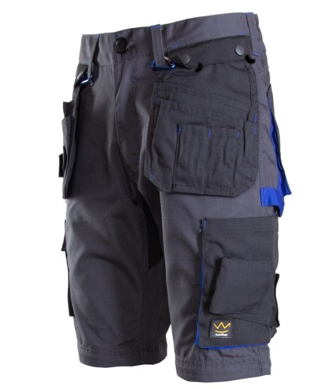 SPODNIE KRÓTKIE TOPAZ STAL - SEVEN KINGS