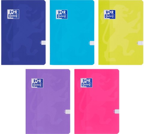 Zeszyt Oxford Touch A5 60 kartek 90 g kratka 5x5 mm 400175548 .
