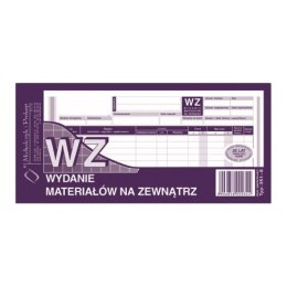 351-8 WZ wydanie materiałów na zewnątrz, 1/3 A4 80 kartek, MICHALCZYK&PROKOP