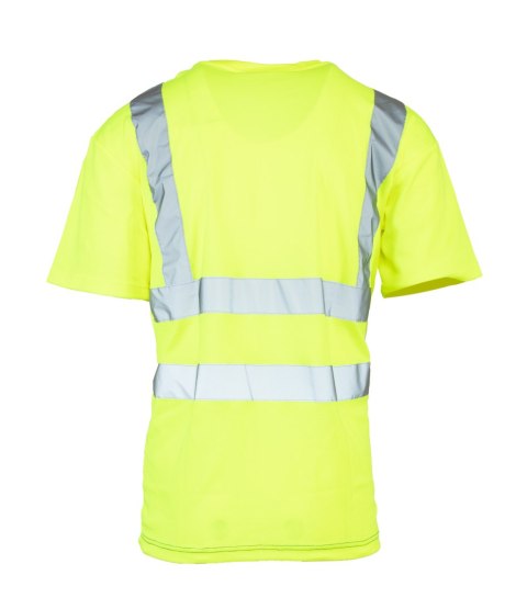 KOSZULKA Z PASAMI ODBLASKOWYMI BRIXTON FLASH 50-50 160G - żółty