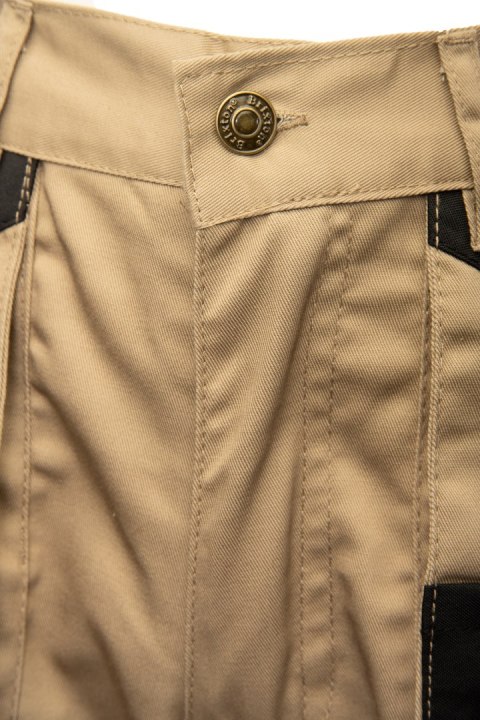 SPODNIE KRÓTKIE DO PASA BEŻOWY - BRIXTON PRACTICAL
