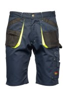 SPODNIE KRÓTKIE GRANAT/ŻÓŁTY - BRIXTON PRACTICAL