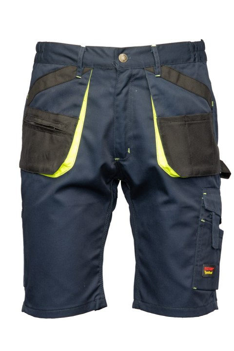 SPODNIE KRÓTKIE GRANAT/ŻÓŁTY - BRIXTON PRACTICAL