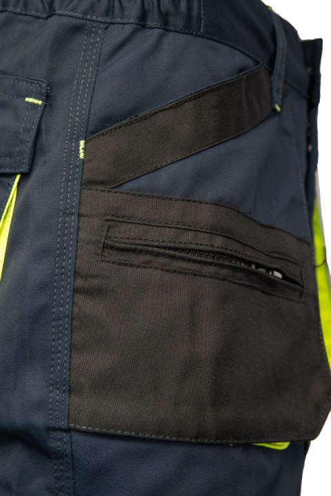 SPODNIE KRÓTKIE GRANAT/ŻÓŁTY - BRIXTON PRACTICAL