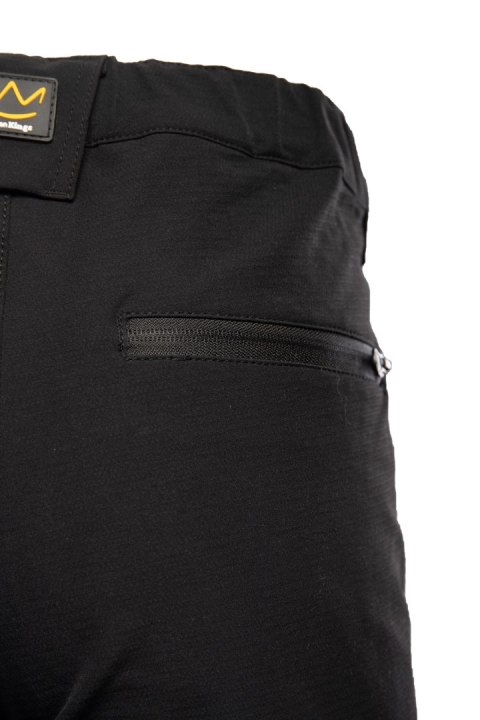 TRAIL SPODNIE KRÓTKIE STAL/CZARNY - SEVEN KINGS