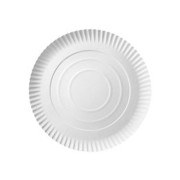 Talerz papierowy biały śr.26cm op.100 szt. 7500226
