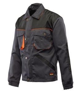 BLUZA - Grafit/Pomarańcz