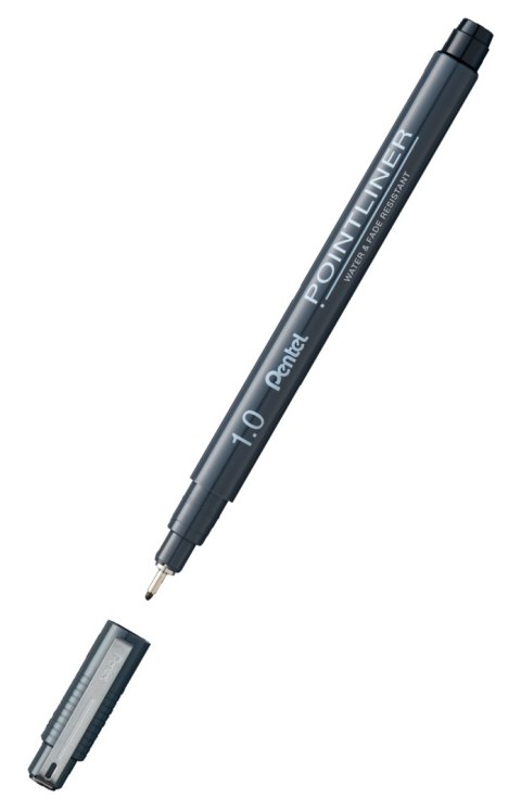 Cienkopis kalibrowany POINTLINER czarny 1 mm S20P-10A PENTEL