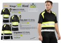 ECO RIVAL SEVEN KINGS KOSZULKA LONGSLEEVE CZARNY/ŻÓŁTY