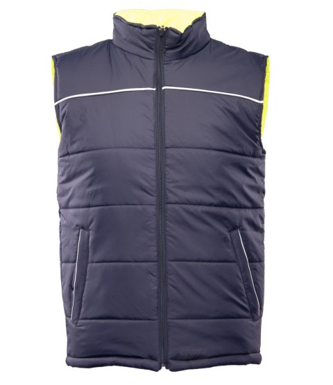 KAMIZELKA MARINO - BENEFIT - Żółty