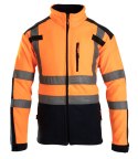 POLAR Z PASAMI ODBLASK- Pomarańczowy