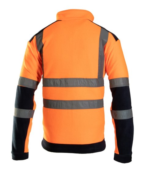 POLAR Z PASAMI ODBLASK- Pomarańczowy
