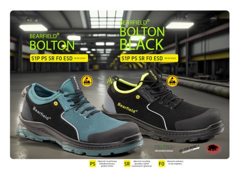 PÓŁBUT BEARFIELD BOLTON S1PS SR FO ESD