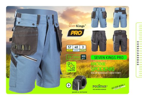 SPODNIE KRÓTKIE PRO GRANAT - SEVEN KINGS