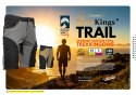 TRAIL SPODNIE KRÓTKIE STAL/CZARNY - SEVEN KINGS