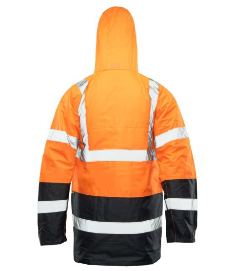 BENEFIT HI-VI KURTKA PARKA Pomarańczowy