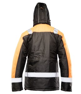 KURTKA RIVAL POMARAŃCZ - CZARNO-POMARAŃCZOWY(cp)