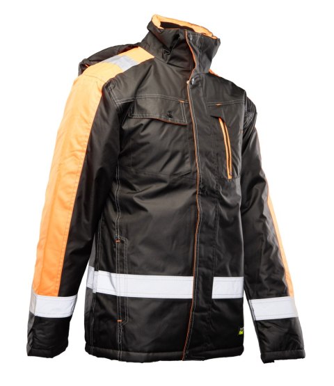 KURTKA RIVAL POMARAŃCZ - CZARNO-POMARAŃCZOWY(cp)