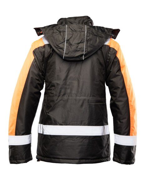 KURTKA RIVAL POMARAŃCZ - CZARNO-POMARAŃCZOWY(cp)