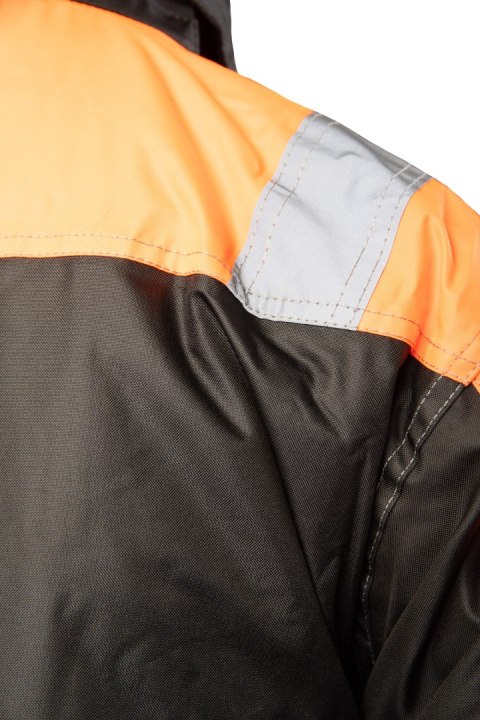 KURTKA RIVAL POMARAŃCZ - CZARNO-POMARAŃCZOWY(cp)