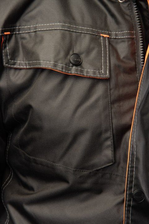 KURTKA RIVAL POMARAŃCZ - CZARNO-POMARAŃCZOWY(cp)