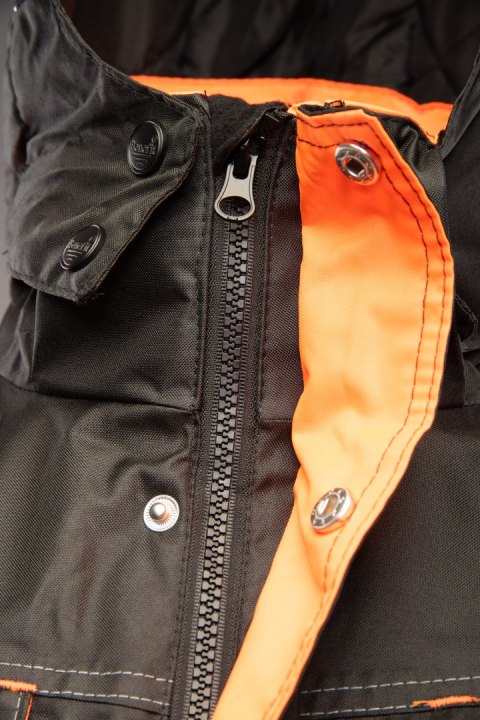 KURTKA RIVAL POMARAŃCZ - CZARNO-POMARAŃCZOWY(cp)