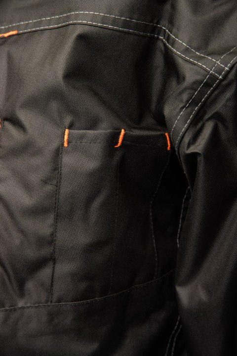 KURTKA RIVAL POMARAŃCZ - CZARNO-POMARAŃCZOWY(cp)