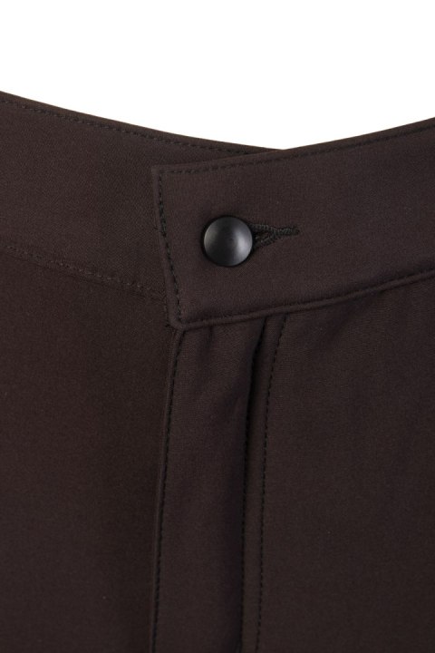 RIVAL SPODNIE SOFTSHELL OCIEPLANE CZARNY/ŻÓŁTY