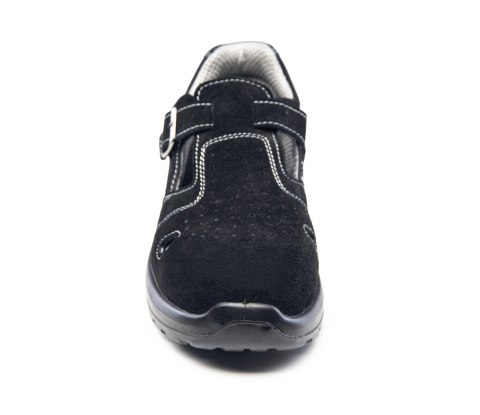 SANDAŁ MXP S1P SR FO ZAMSZ CZARNY