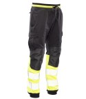 FLASH JOGGER SPODNIE SKF03Y KAT II - CZARY/ŻÓŁTY