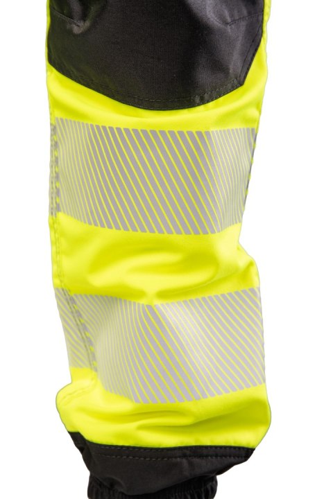 FLASH JOGGER SPODNIE SKF03Y KAT II - CZARY/ŻÓŁTY