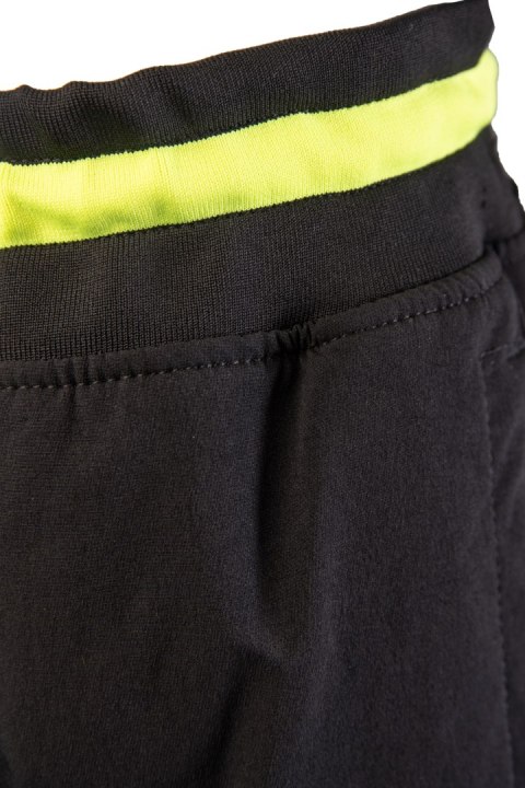 FLASH JOGGER SPODNIE SKF03Y KAT II - CZARY/ŻÓŁTY