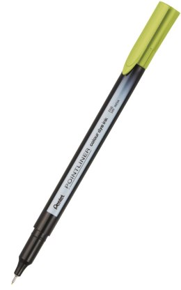 Cienkopis POINTLINER colour limonkowy S40-K2 Pentel