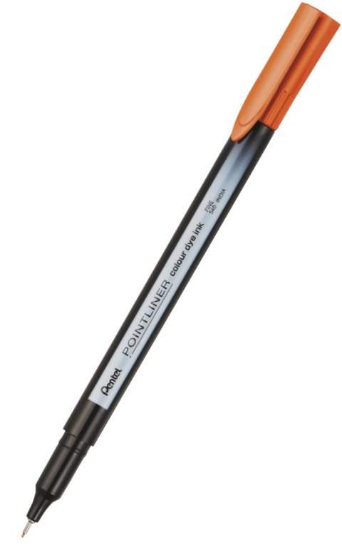 Cienkopis POINTLINER colour pomarańczowy S40-F Pentel