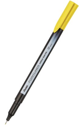 Cienkopis POINTLINER colour żółty S40-G Pentel