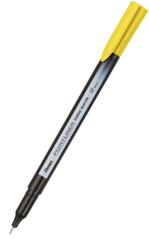 Cienkopis POINTLINER colour żółty S40-G Pentel