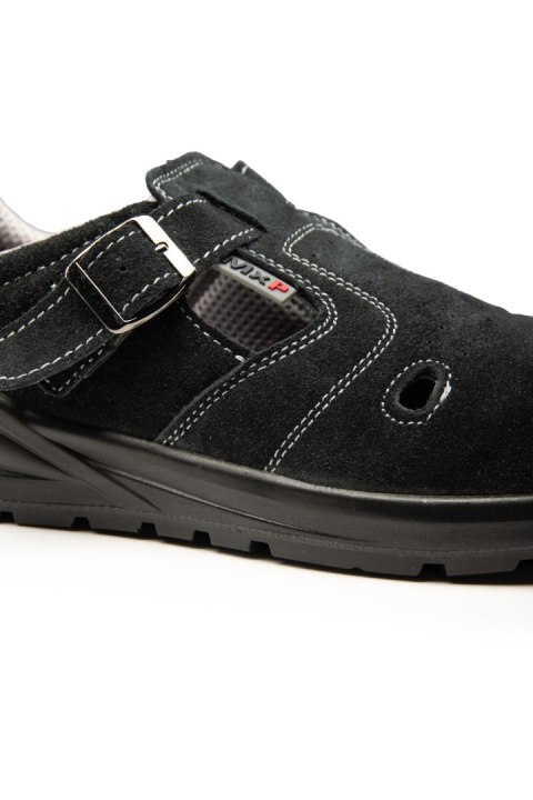 SANDAŁ MXP S1P SR FO ZAMSZ CZARNY