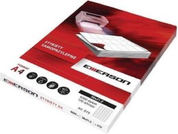 Etykiety A4 74mm*17mm (100) biała EMERSON