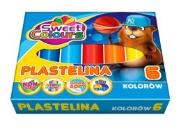 Plastelina 6 kolorów Sweet Colours 01518 KOMA-PLAST