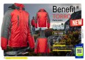 BENEFIT TORRO KURTKA STALOWY/CZERWONY