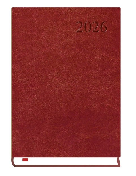 Kalendarz Asystent ALASKA A5 2027, bordo, Michalczyk i Prokop T-237A-B