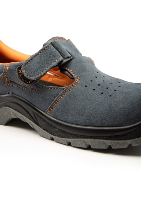 SANDAŁ MAX - POPULAR ZAMSZ STAL. S1 SRC