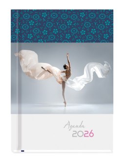 Terminarz Agenda A5 2027, kalendarz 1 strona 1 tydzień + strona na notatki, Michalczyk i Prokop T-AGENDA-01